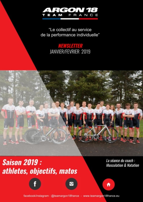 Team Argon 18 France – Newsletter Janvier 2019 (1)