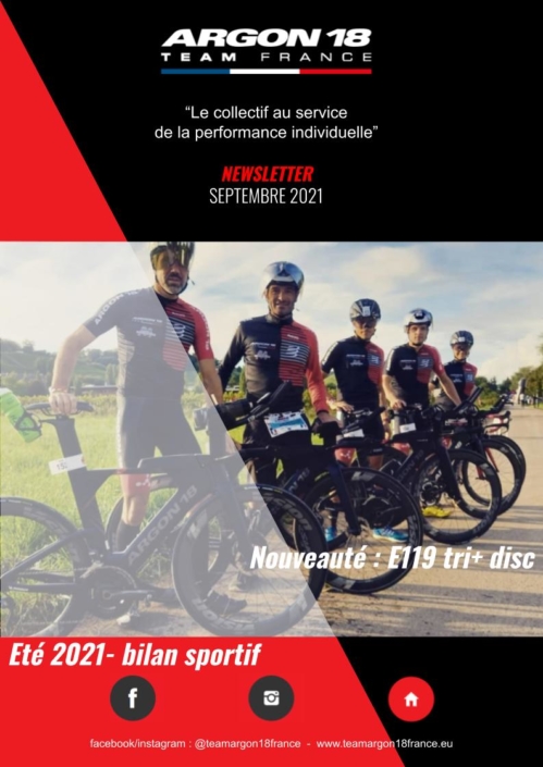 Copie de Team Argon 18 France – Newsletter Novembre 2019